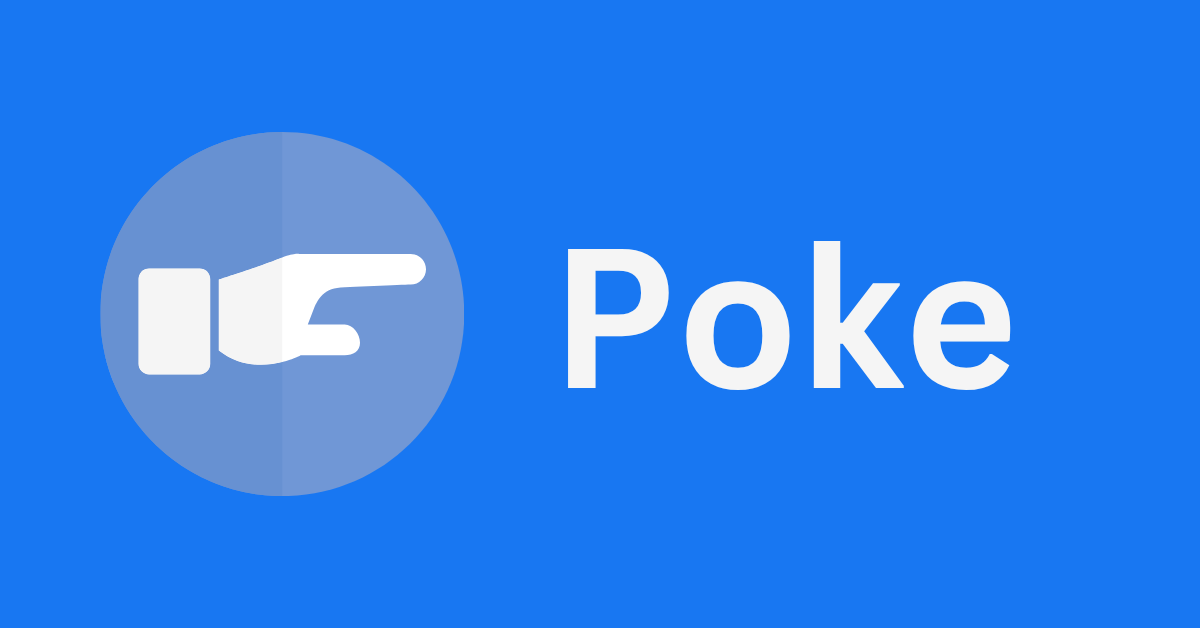 Facebook Poke