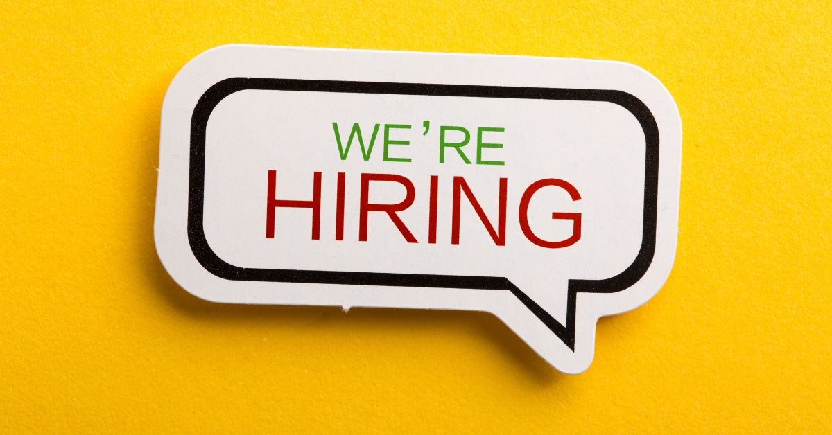 We are hiring